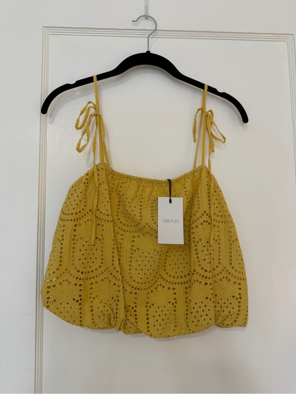 Anthropologie Eyelet Tank